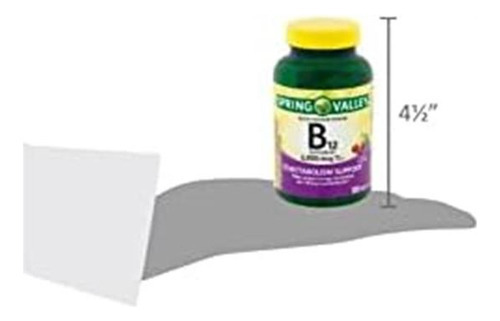 Spring Valley - Comprimidos De Dissolução Rápida De Vitamin - Imagem 4