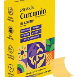 365vera Tiras De Curcumina Açafrão De Extrato De Raiz Açafrã