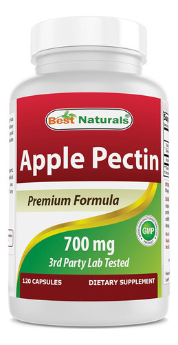 Best Naturals Pectina 700 Mg 120 Cápsulas