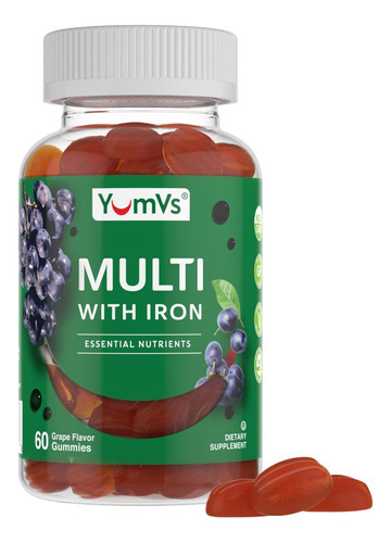 Geléias Completas De Ferro Multivitamínico E Multimineral Y
