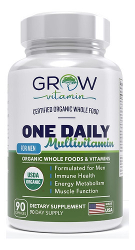 Um Multivitamínico Diário Para Homens - Com Vitaminas E Mine