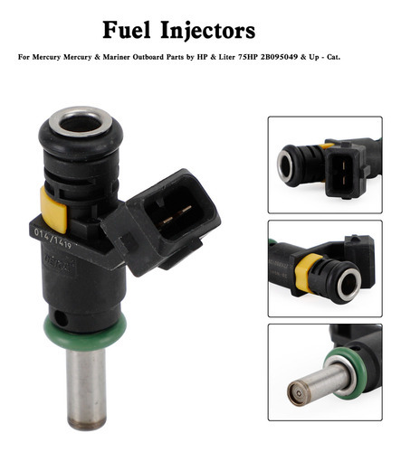Injetor De Combustível Para Motor Externo Mercury 150hp 4 Te - Imagem 7