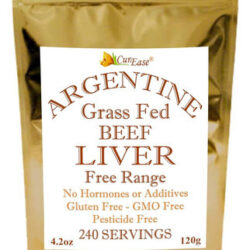 Pó De Fígado Bovino - Alimentado Com Capim Argentino E Acaba