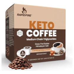 Rapidfire Caramel Macchiato Cetogênico Cápsulas De Café Ceto