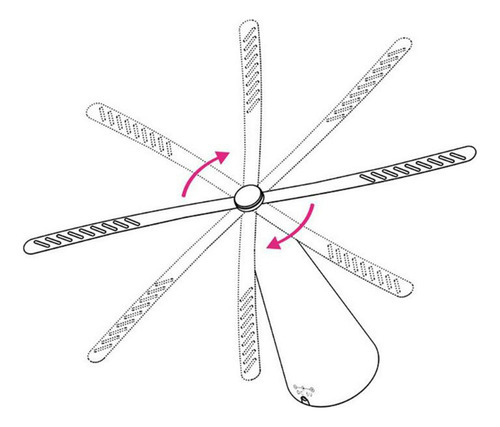 Protetor De Comida Portátil Ventilador De Mosca Usb Prata - Imagem 9