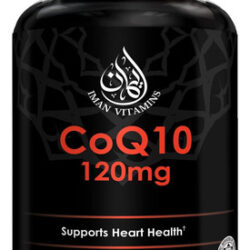 Iman Vitaminas Halal Coq10 Para Adultos, Ubiquinona, 120mg,