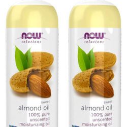 Óleo De Amendoa 473ml Now Foods Almond Oil Puro 2un