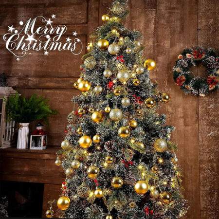 Pacote De 100 Esferas De Natal Para Decoração De Árvores - Imagem 7