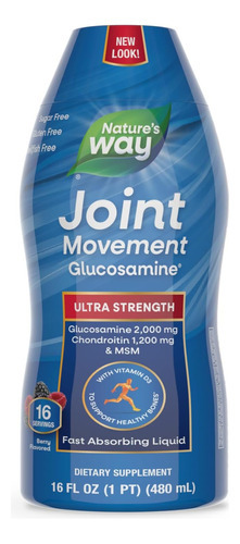Natures Way Joint Movement Glucosamina Líquido De Absorção
