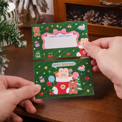 Cartões De Decoração De Natal, Desenhos Animados, Raspadinha - Imagem 5