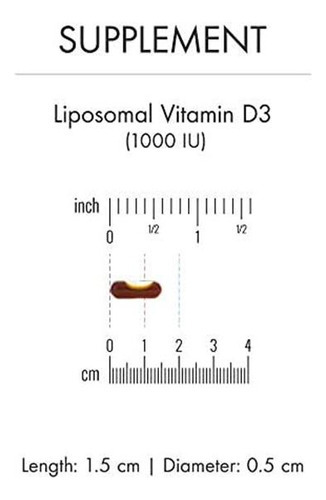 Dr. Mercola, Vitamina D3 Lipossômica 1.000 Ui Suplemento Di - Imagem 5