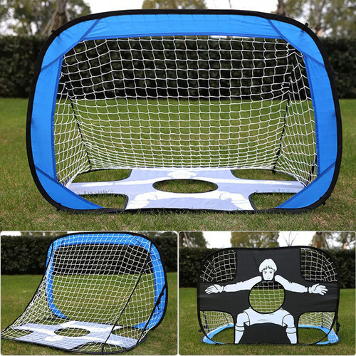 Kids Soccer Goal Post Net Trave De Futebol Gol Desmontável - Imagem 4