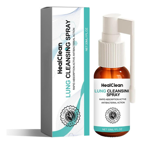 Spray De Limpeza De Pulmão De Healclean, Spray De Limpeza De