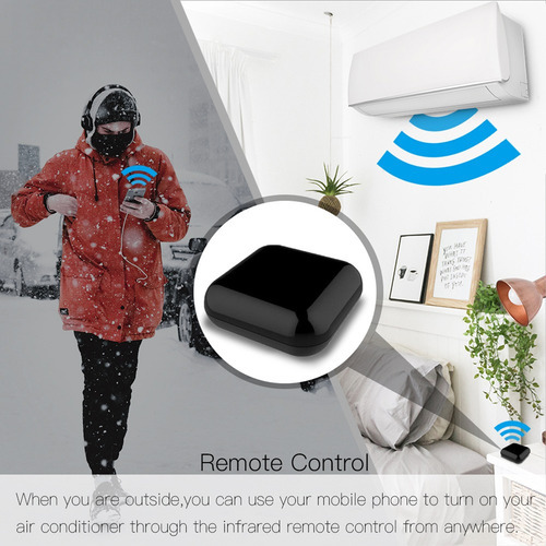 Controle De Voz Do Controle Universal Remoto Wifi Ir Rf - Imagem 3