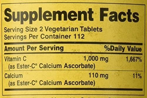 Vitamina C Ester-c 500 Mg 225 Comprimidos - Imagem 6