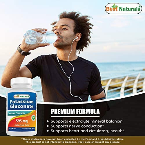 Melhor Suplemento Natural De Gluconato De Potássio, Comprim - Imagem 3