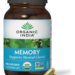 Suplemento De Ervas De Memória Organic India - Suplemento Ce