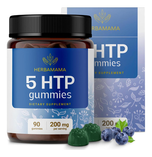 Gomas Cerebrais Herbamama 5-htp - Suplemento De 5-htp 200 Mg