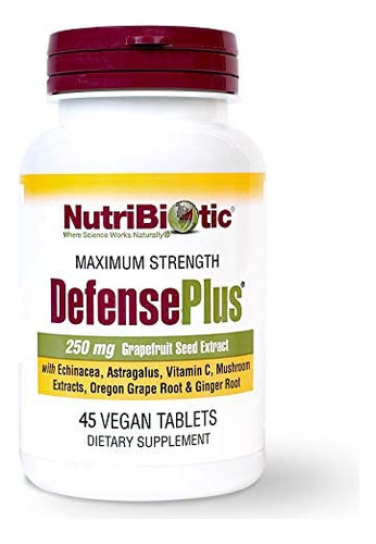 Nutribiotic Defenseplus, 45 Comprimidos | Suporte Imunológi