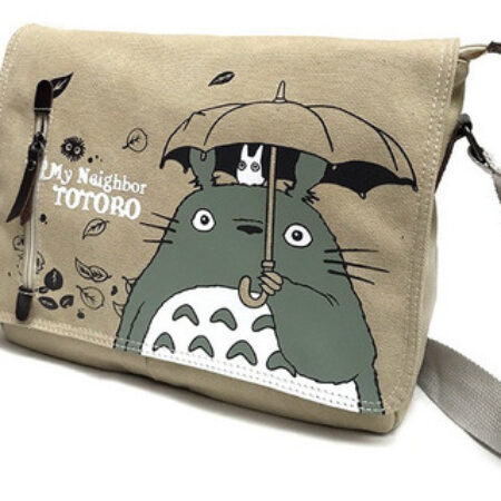 Bolsa De Viagem Totoro's Neighbours: Messenger Vintage - Imagem 3