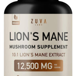 Suplemento Orgânico De Cogumelo Lions Mane - Mg Cápsulas De
