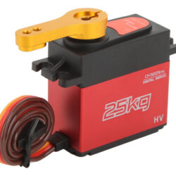 Motor Servo Motor Digital 25kg Engrenagem De Metal Impermeáv