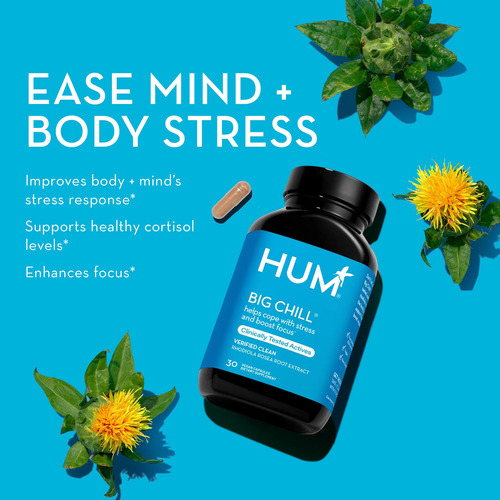 Suplemento Hum Big Chill Com 500 Mg De Rhodiola Rosea 30 Cáp - Imagem 3