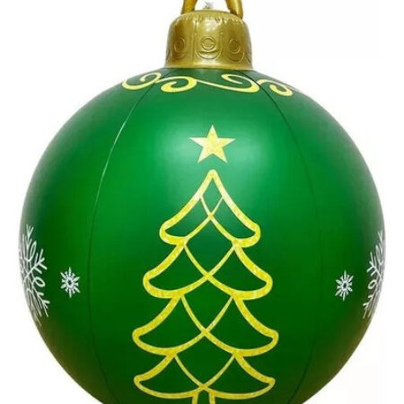 Bola Inflável Do Decoração Do Pvc Do Natal Gigante 80cm - Imagem 11