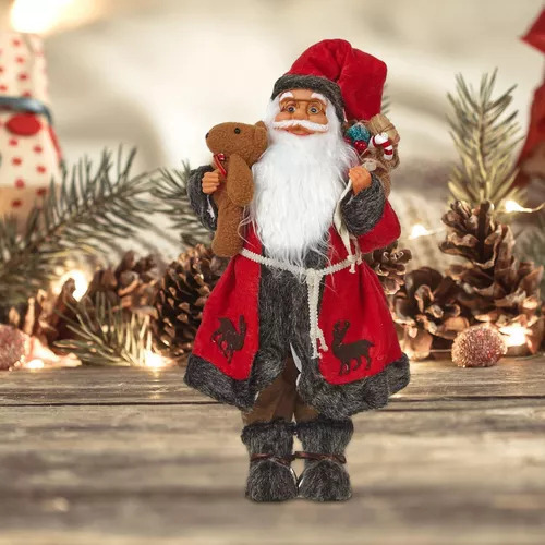 E Figuras De Papai Noel, Decoração De Mesa, Ornamento - Imagem 5
