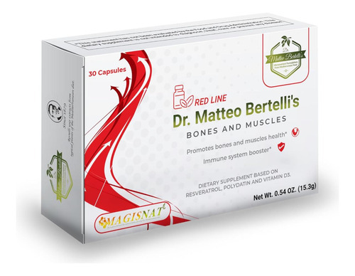 Dr. Matteo Bertellis Ossos E Músculos (30 Cápsulas) - Resver