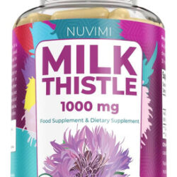 Nuvimi Cardo Mariano 1000 Mg 80% Extrato De Silimarina 120 C
