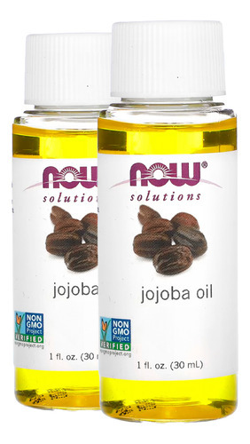 Óleo De Jojoba Now Foods 30 Ml Puro Importado 2un