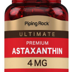 Piting Rock Astaxantin 4mg | 60 Softgels | Com Óleo De Coco