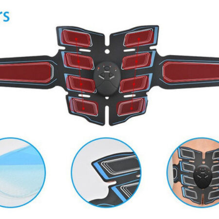 W * Máquinas De Treinamento Muscular Abdominal Elétrico Usb - Imagem 9