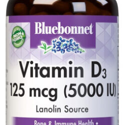 Cápsulas Vegetais De Vitamina Diu Bluebonnet, Contagem De 1