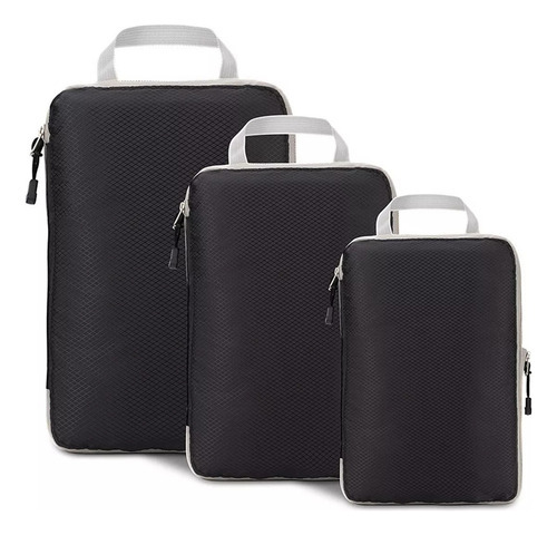 Cubos Embalagem Compressão, Malas, Viagens Essenciais 3pcs - Imagem 16