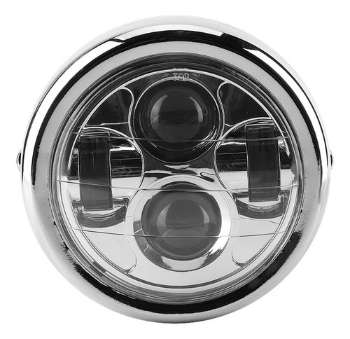 Farol De Motocicleta Led Retrô De Alumínio Vintage Universal - Imagem 10