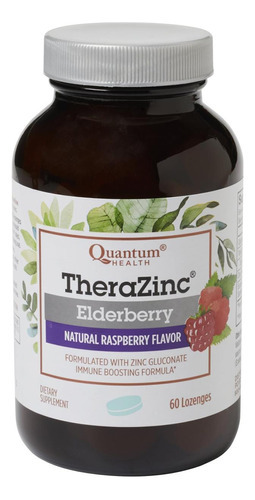 Pastilhas De Sabugueiro Therazinc Da Quantum Health, Feitas