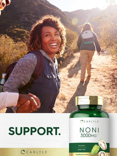 Cápsulas De Frutas Carlyle Noni 3000mg | Contagem 240 | Não - Imagem 6