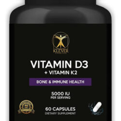 Estilo De Vida Klever | Vitamina D3 E K2 | Suplemento Para S