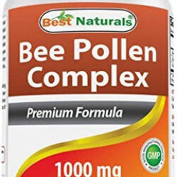 Complexo De Pólen De Abelha Best Naturals 1000 Mg 120 Compr