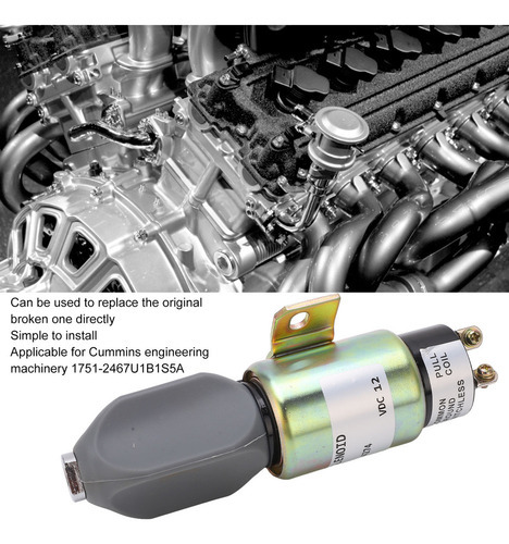 Pare A Válvula Solenóide E Desligue O Motor 3864274 Para Cum - Imagem 9