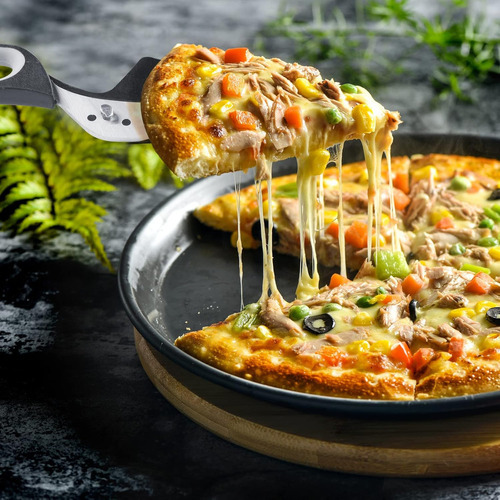 Tesoura Espátula Cortador De Pizza 2 Em 1 Gourmet- - Imagem 7