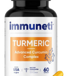 Immuneti - Complexo Avançado De Curcumina De Cúrcuma 60 Cáps