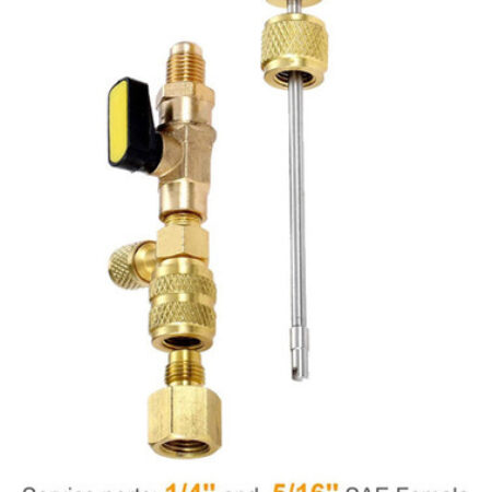 Ferramenta Hvac Valve Core Remover Dual 1/4  E 5/16 Port - Imagem 8