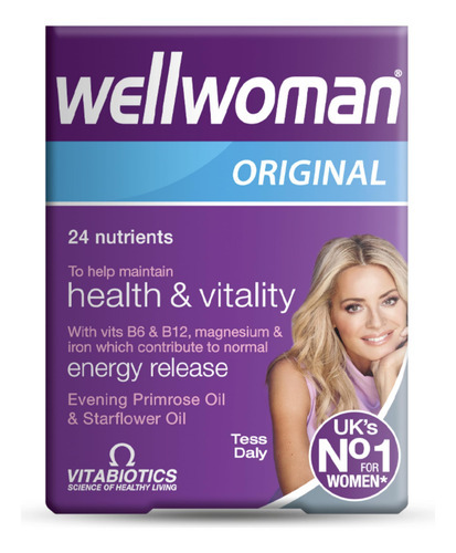 Suplemento Wellwoman Vitabiotics Advanced 30 Cápsulas
