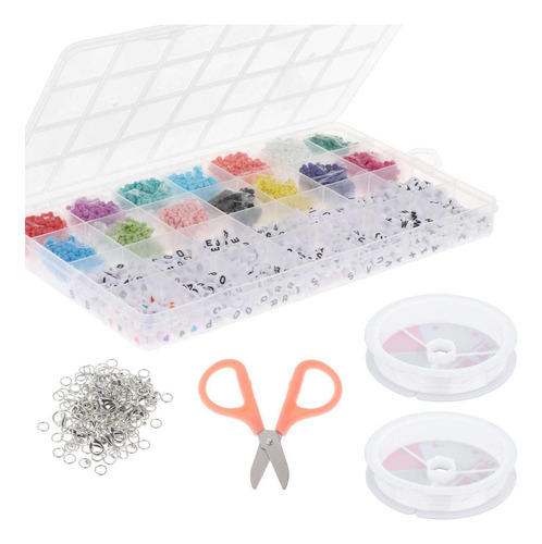 Pulseira De Kit Inicial Contas Encantam Crianças Set 1. - Imagem 6