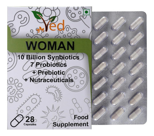 Ved Woman Complex Complexo De Probióticos E Prebióticos - 10