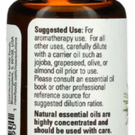 Óleo Agulha Pinheiro Now Foods 30 Ml Importado 5un - Imagem 3