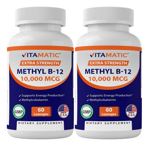 Vitamatic Metil Vitamina B12 (metilcobalamina) 10.000 Mcg (1